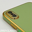 مشخصات و خرید قاب گوشی iPhone X - iPhone XS آیفون طرح ژله ای مای کیس گلد لاین دور طلایی محافظ لنز شیشه ای در رنگ بندی متنوع از فروشگاه دیجی کلاسیک