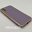 مشخصات و خرید قاب گوشی iPhone X - iPhone XS آیفون طرح ژله ای مای کیس گلد لاین دور طلایی محافظ لنز شیشه ای در رنگ بندی متنوع از فروشگاه دیجی کلاسیک