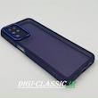 مشخصات و خرید قاب گوشی Galaxy A12 - Galaxy M12 سامسونگ اورجینال هولدر متال NEW SKIN ( new face ) طرح پشت شیشه ای شفاف دور سیلیکونی محافظ لنز دار در رنگبندی متنوع از فروشگاه دیجی کلاسیک