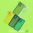 مشخصات و خرید قاب گوشی iPhone X - iPhone XS آیفون اورجینال هولدر متال NEW SKIN ( new face ) طرح پشت شیشه ای شفاف دور سیلیکونی محافظ لنز دار در رنگبندی متنوع از فروشگاه دیجی کلاسیک