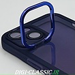 قاب گوشی iPhone 13 آیفون اورجینال هولدر متال NEW SKIN ( new face ) طرح پشت شیشه ای شفاف دور سیلیکونی محافظ لنز دار در رنگبندی متنوع کد 1