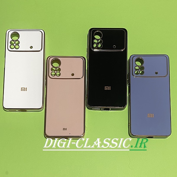 مشخصات و خرید قاب گوشی Poco X4 Pro 5G شیائومی اورجینال طرح ژله ای مای کیس گلد لاین دور طلایی محافظ لنز دار در رنگ بندی متنوع از فروشگاه دیجی کلاسیک