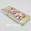 مشخصات و خرید قاب گوشی Galaxy A13 4G سامسونگ اورجینال مای کیس گلد لاین دور طلایی پشت شیشه ای آینه ای طرح گلدر دار محافظ لنز دار در رنگبندی متنوع از فروشگاه دیجی کلاسیک