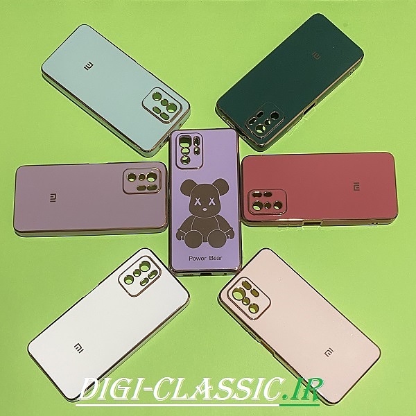 مشخصات و خرید قاب گوشی Redmi Note 10 Pro 5G - Poco X3 GT شیائومی اورجینال طرح ژله ای مای کیس گلد لاین دور طلایی محافظ لنز دار در رنگ بندی متنوع از فروشگاه دیجی کلاسیک