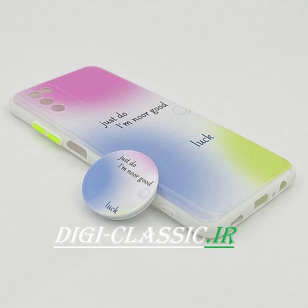 مشخصات و خرید قاب گوشی Galaxy A02S - Galaxy A03S سامسونگ طرح لبخند Smile پاپ سوکت دار در طرح های مختلف از فروشگاه دیجی کلاسیک