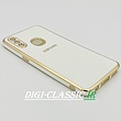 قاب گوشی Galaxy A10S سامسونگ اورجینال طرح ژله ای مای کیس گلد لاین دور طلایی محافظ لنز دار در رنگ بندی متنوع کد 8