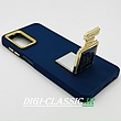 قاب گوشی Galaxy A12 - Galaxy M12 سامسونگ اورجینال لاکچری PRO CAMERA طرح سیلیکونی محافظ متال پاپ سوکت آینه ای نگین دار داخل مخمل محافظ لنز دار رنگ آبی تیره کد 35