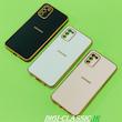 قاب گوشی Galaxy A02S - Galaxy A03S سامسونگ اورجینال طرح ژله ای مای کیس گلد لاین دور طلایی محافظ لنز دار در رنگ بندی متنوع