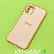 قاب گوشی Galaxy A02S - Galaxy A03S سامسونگ اورجینال طرح ژله ای مای کیس گلد لاین دور طلایی محافظ لنز دار در رنگ بندی متنوع