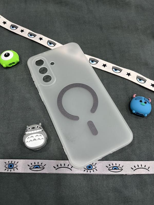 قاب گوشی Galaxy A37 سامسونگ پشت مات ژله ای طرح مگ سیف کد 1