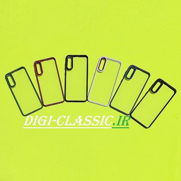مشخصات و خرید قاب گوشی Galaxy A30S - Galaxy A50 - Galaxy A50S سامسونگ اورجینال نیو اسکین NEW SKIN متال کیس Metal طرح پشت طلق شفاف دور سیلیکونی در رنگ بندی متنوع از فروشگاه دیجی کلاسیک
