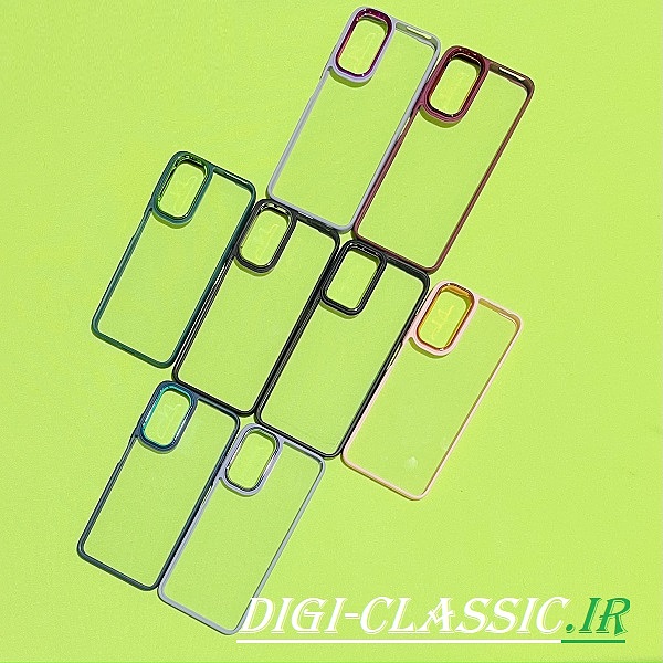 مشخصات و خرید قاب گوشی Redmi Note 11 4G - Redmi Note 11S شیائومی اورجینال نیو اسکین NEW SKIN متال کیس Metal طرح پشت طلق شفاف دور سیلیکونی در رنگ بندی متنوع از فروشگاه دیجی کلاسیک