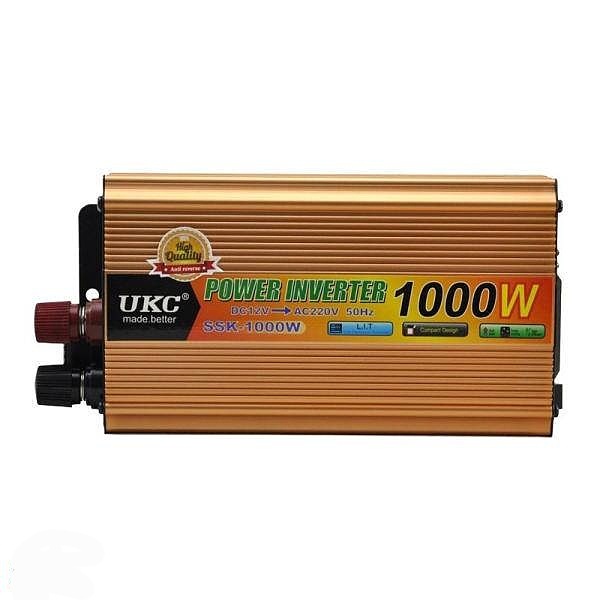 مبدل برق خودرو یو کی سی مدل 1000w