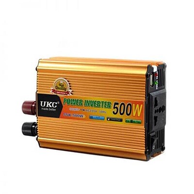 مبدل برق خودرو یو کی سی مدل uk-500W