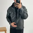 کت چرم اولد مانی EA135