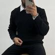 بافت یقه گرد 