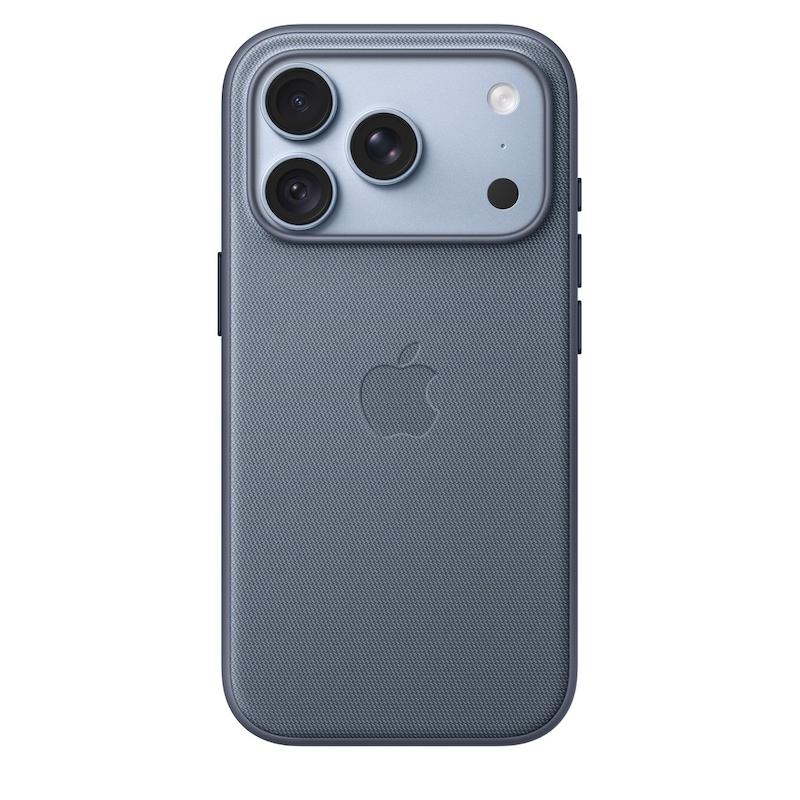 قاب Apple TechWoven آیفون 18 Pro رنگ Chambray Blue با MagSafe
