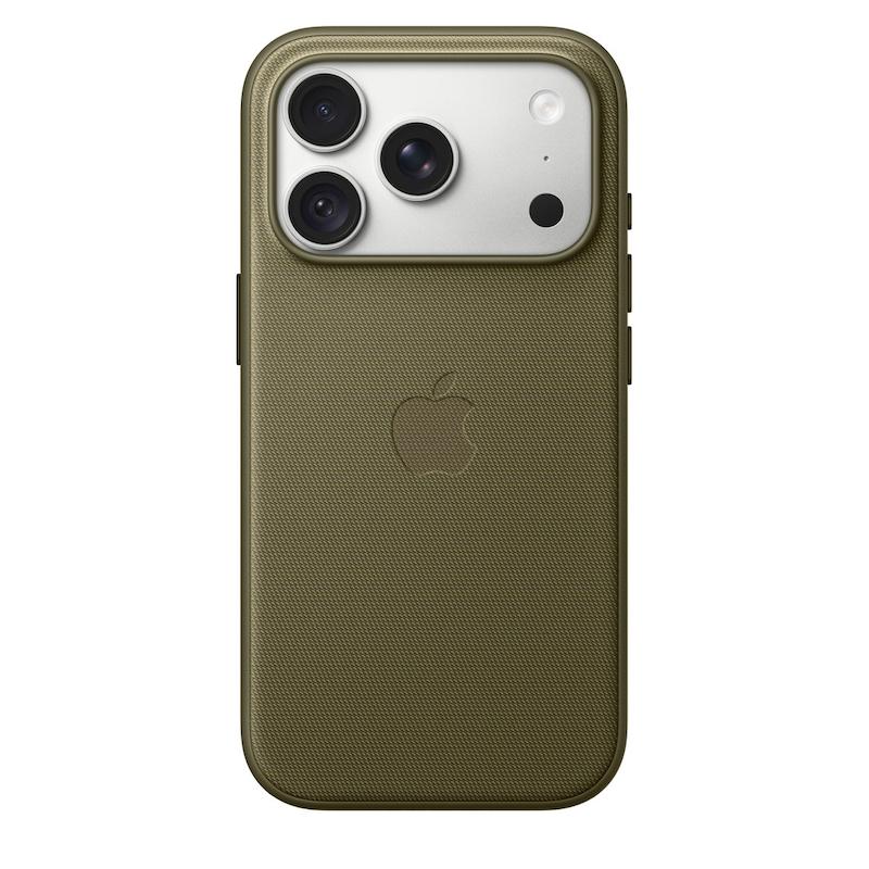 قاب Apple TechWoven آیفون 18 Pro Max رنگ Olive با MagSafe