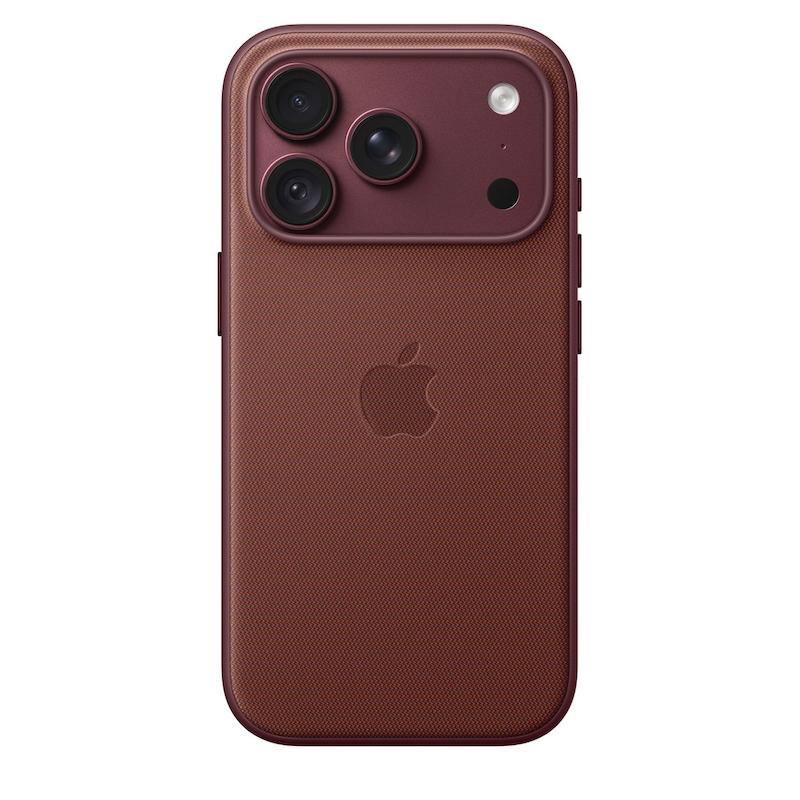 قاب Apple TechWoven آیفون 18 Pro Max رنگ Burgundy با MagSafe