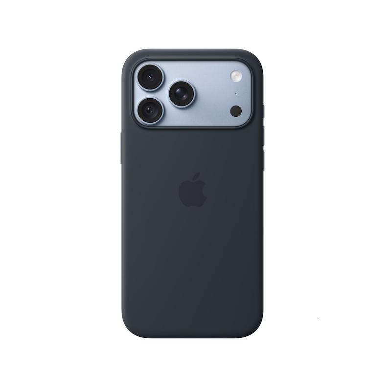 قاب سیلیکونی ایفون 18 پرو رنگ Navy Blue