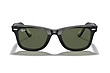 عینک هوشمند ری بن متا مدل RayBan Meta wayfarer matte black transitions g15 green