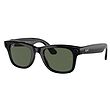 عینک هوشمند ری بن متا مدل RayBan Meta wayfarer shiny black g15 green