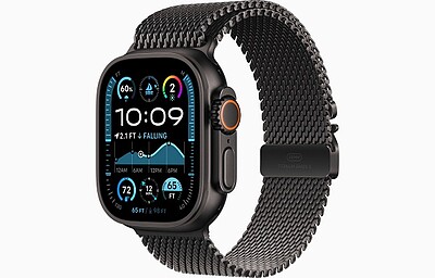 ساعت اپل مدل Apple Watch series Ultra 2 49MM Black Titanium Milanese Loop