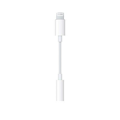 تبدیل اپل مدل Lightning to 3.5 mm Headphone Jack Adapter