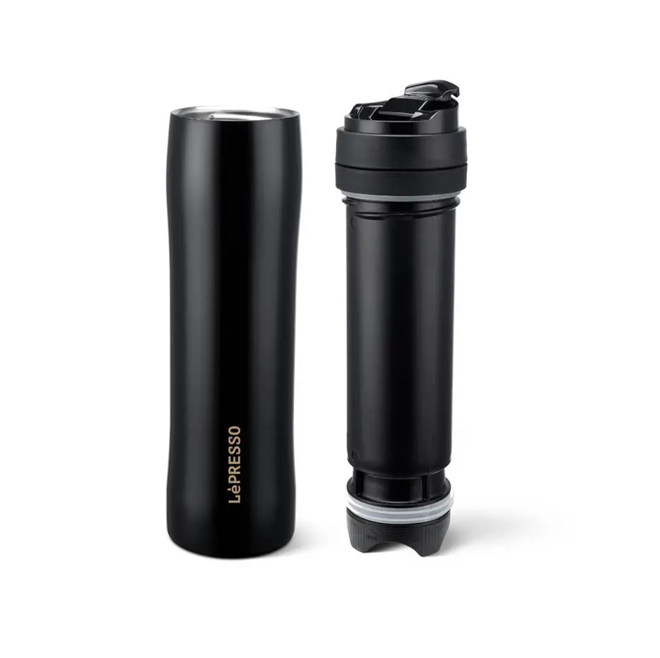 Lepresso Portable French Press Coffee & Tea Black