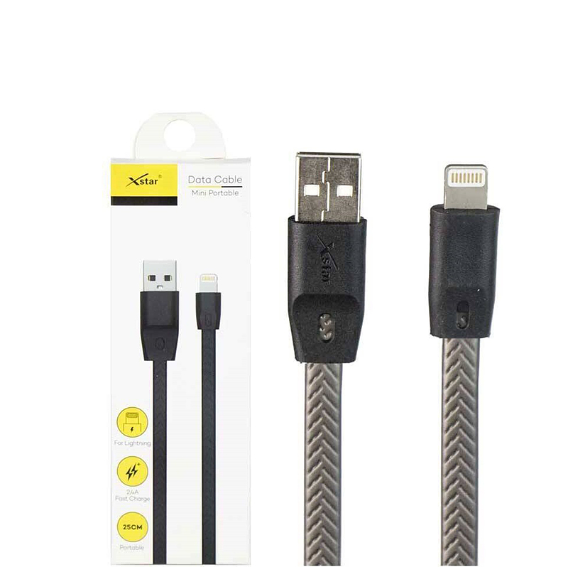 کابل شارژ USB به LIGHTNING مدل XSTAR-MJ-02