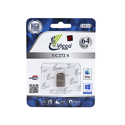 فلش 64GB ویکومن مدل VICCOMAN VC272S USB 2 