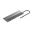 هاب 11 پورت و استند لپ تاپ POWEROLOGY مدل USB-C HUB P11CHBMCGY