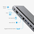 هاب 11 پورت و استند لپ تاپ POWEROLOGY مدل USB-C HUB P11CHBMCGY