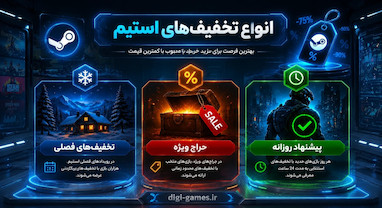 تخفیف‌های استیم چیست؟ راهنمای کامل خرید بازی از Steam با بهترین قیمت