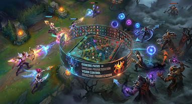 آموزش حرفه‌ای بازی در Dota 2 و League of Legends