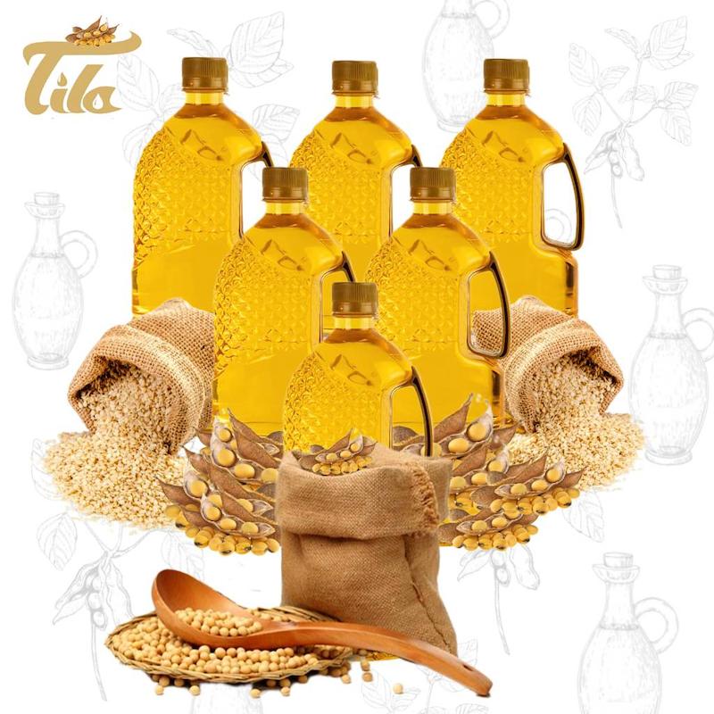 روغن کنجدسویا(6عددبطری یک لیتری)