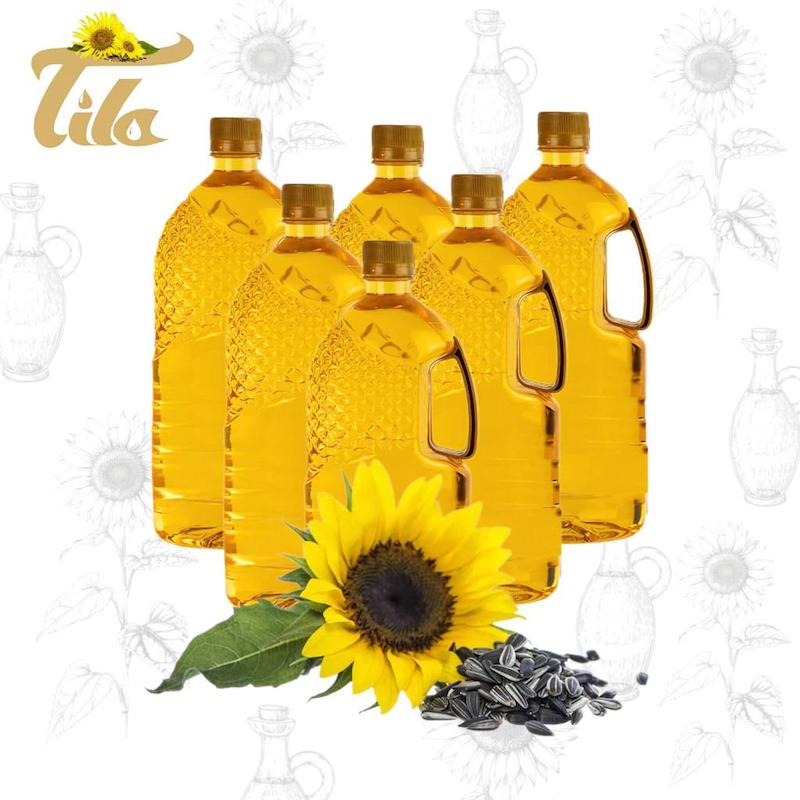 روغن آفتابگردان(6عددبطری یک لیتری)