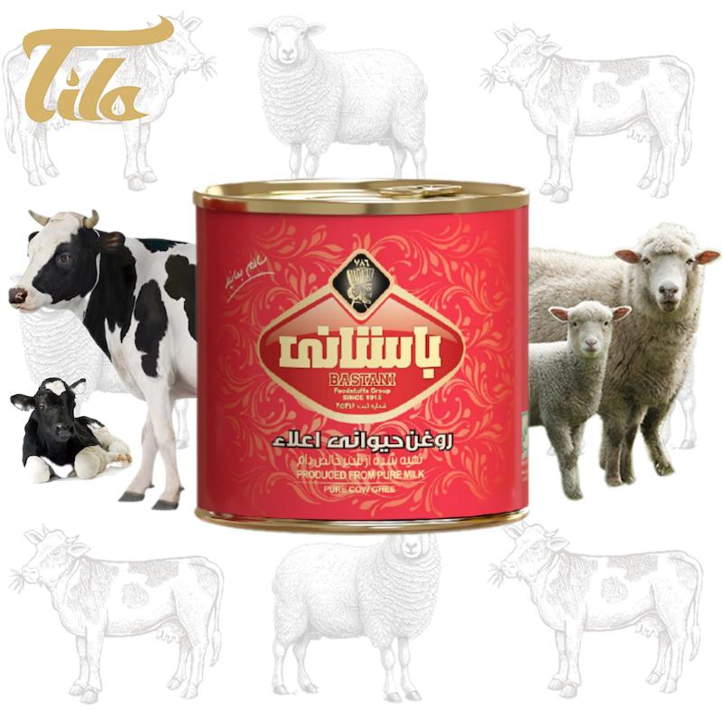 روغن حیوانی کرمانشاهی اعلا باستانی-450 گرم(تهیه شده از شیرخالص دام)