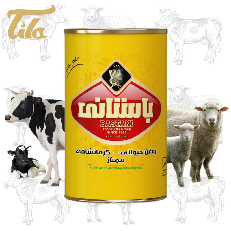 روغن حیوانی کرمانشاهی ممتاز باستانی2700 گرم(تهیه شده از شیرخالص دام)