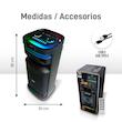 خرید اسپیکر بلوتوثی برودو مدل BTS-2250 با ووفر ۸ اینچی و میکروفون بی‌سیم  مشخصات و قیمت