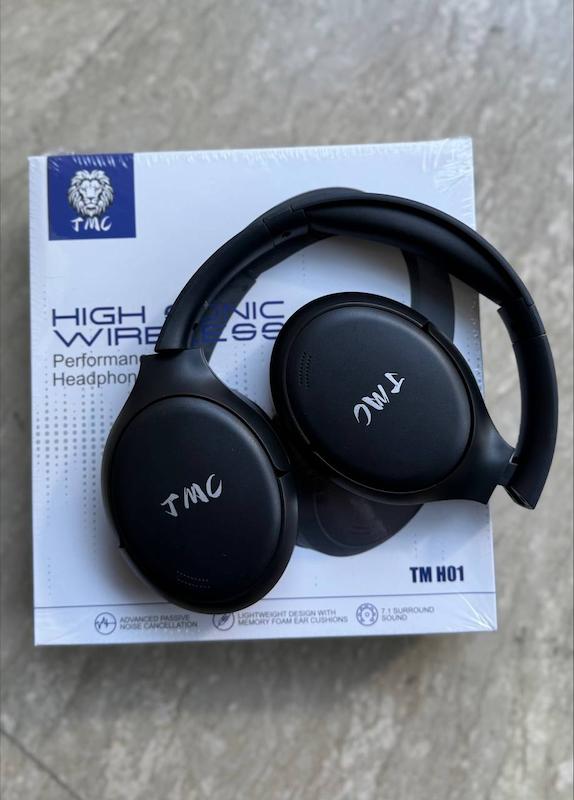 قیمت هدفون TMC مدل H01 مشکی | بلوتوثی و سیمی با گارانتی معتبر 