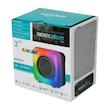 اسپیکر بلوتوثی GTS مدل 1373 | مینی اسپیکر قابل حمل با نور LED RGB، USB، کارت حافظه و رادیو FM