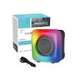 اسپیکر بلوتوثی GTS مدل 1373 | مینی اسپیکر قابل حمل با نور LED RGB، USB، کارت حافظه و رادیو FM