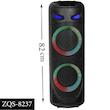 خرید اسپیکر بلوتوثی ZQS 8237 با میکروفون بی‌سیم