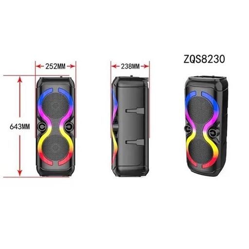 خرید اسپیکر قابل حمل ZQS مدل 8230W