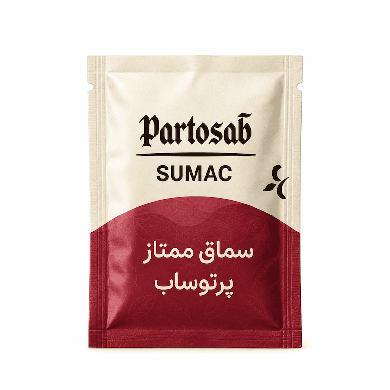 سماق قرمز اعلا تک نفره پرتوساب