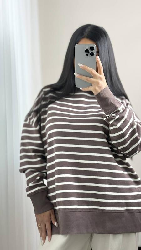 دورس راه راه قهوه ای 