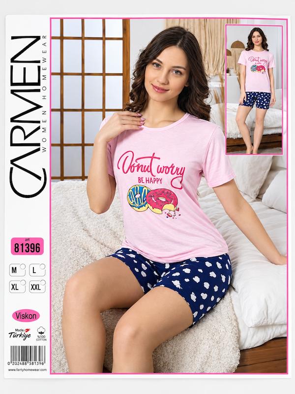 ست تیشرت شلوارک ترک carmen