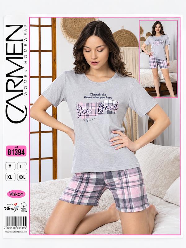 ست تیشرت شلوارک ترک carmen