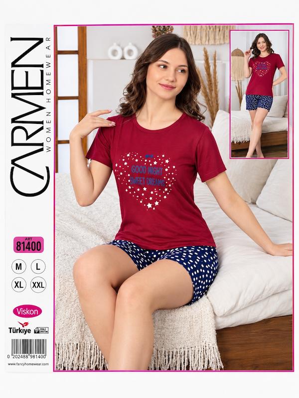 ست تیشرت شلوارک ترک carmen